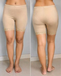 Marilyn Monroe Beige Lace Trim Shorts