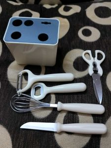 6-Piece Kitchen Set with Anti-Slip Handles