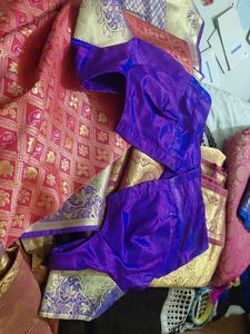 Beautiful Pink &amp; Gold Saree