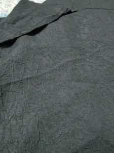 Unstiched crush fabric with kashmiri ari work