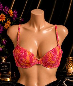 🇳🇿💫🎀Floral Print Padded Bra