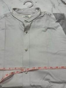 Classic Band Collar Men's Shirt
