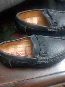 Geox Black Loafers