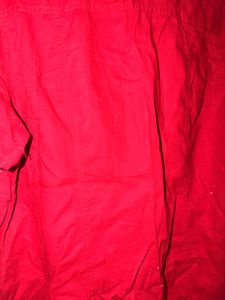 calvin klein Red Short Sleeve Button-Up Shirt