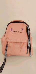 Pink Backpack.