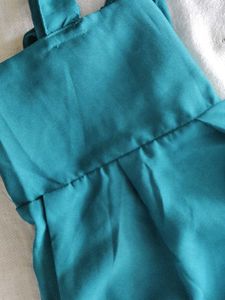 Teal Strappy Culottes trousers