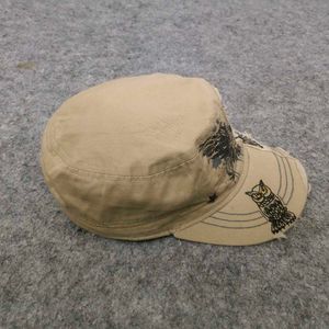 Embroidered Owl Y2K style Cadet Hat