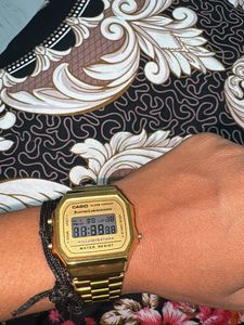 Vintage Goldtone Casio Watch