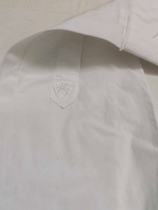 Classic White Button-Up Shirt