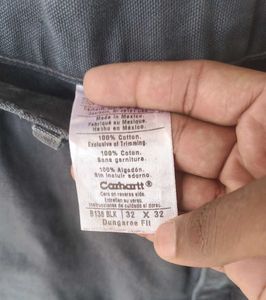 vintage carhartt double knees pants made in mexico