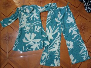 Boho Floral Print co ord set