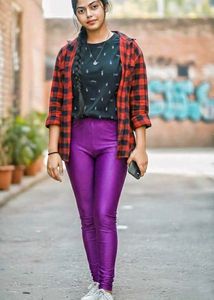 Purple Leggings