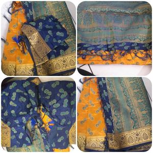 Elegant Ethnic Sarees With Blouse