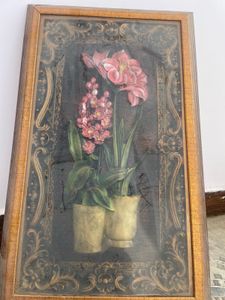 Vintage Floral Framed Art