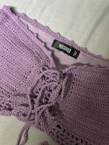 MISSGUIDED  Crochet Tube top