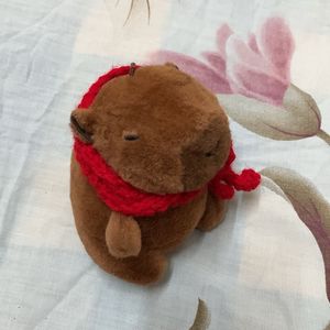 Capybara Plush with Scarf ⭐️