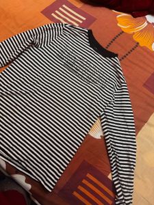 Striped Long Sleeve Top