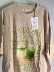 SHEIN "Matcha Girlie" Graphic T-Shirt