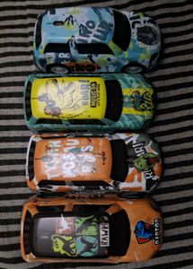 Dinosaur Toy Cars - Set of 4