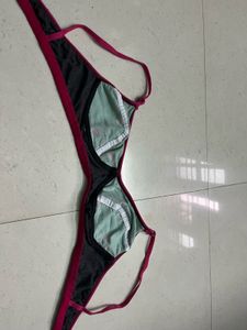 Cute Flamingo Print Bra 34