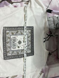 White "Forward" Graphic T-Shirt