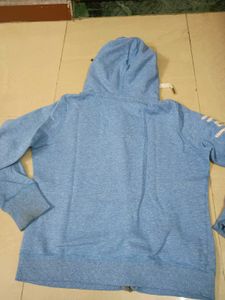 Superdry Blue Zip-Up Hoodie