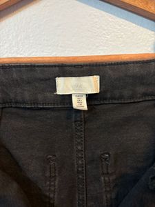 H&amp;M Black Wide Leg Jeans