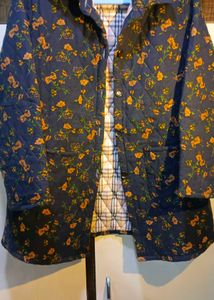 Floral Quilted Coat