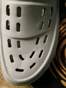 Comfortable Light Grey Clogs