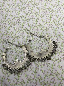 Mirror Work Jhumka Earrings