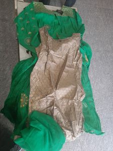 boutique full Flared long touch kurty sets
