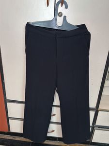 H&amp;M Classic Black Formal Wide Leg Pants