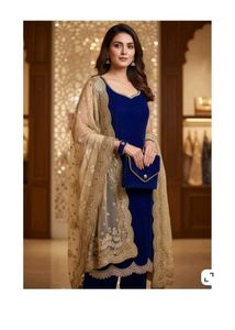 Elegant Blue Kurta Set