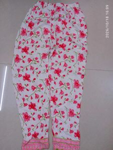 Beautiful Pink Floral Kurta Set