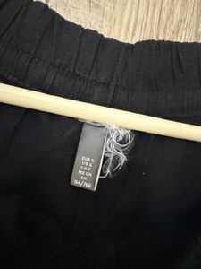 Black Wide Leg linen Pants