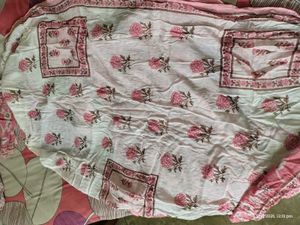 Pretty pink kurta set with duppata