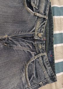Stylish Ombre Wash Denim Jeans