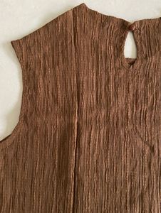 Shein Brown Sleeveless Top