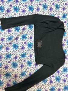 Urbanic Black Long Sleeve Top