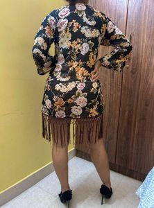 Sexy floral Shrug