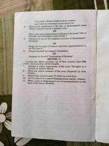 Study King B.A. B.Ed. First year English book