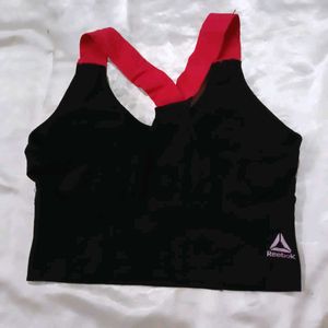 Reebok Sports Bra - Black &amp; Red sez M
