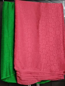 Vibrant Silk Saree Set of 2