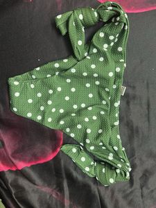 Green Polka Dot Bikini set