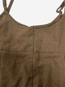 Cute Brown Dungarees✨🤎