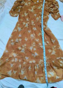 Very Awesome Georgette Frill Dress