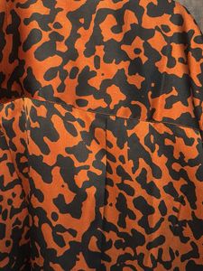 Stylish Leopard Print Button-Up Shirt