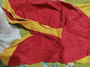 kids Yellow Kurta Dhoti Set