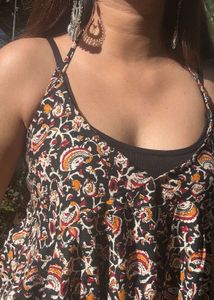 Floral Peplum Top