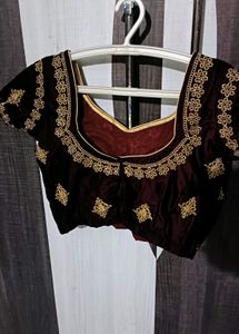 Heavy Kundan Work with Zaari Embroidery  Lehenga